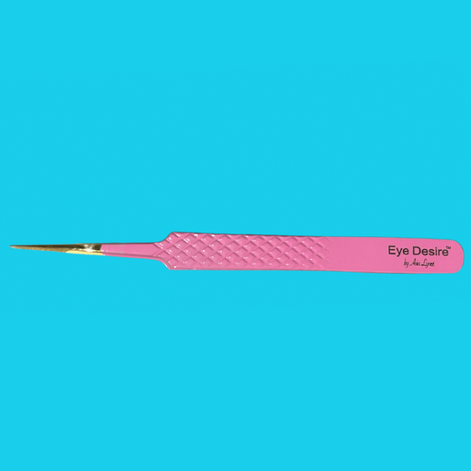 "Bay Area" Straight Isolation Tweezer Pink